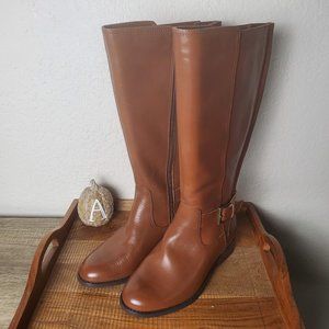 NWT Addition Elle Brown Knee High Wide Boots